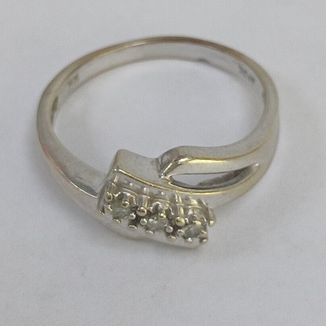ANILLITO ORO BLANCO 10 K 2,10 GRMS (SEMINUEVO)