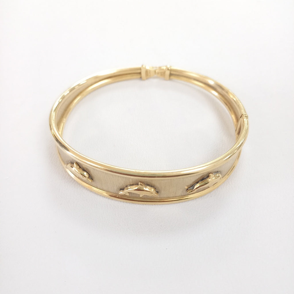 BRAZALETE ORO 14 K 14.3 GRMS (SEMINUEVO)