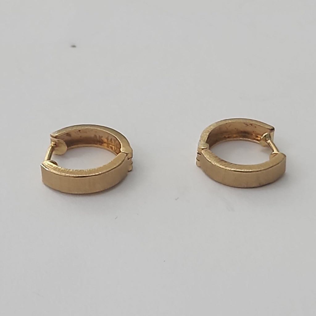 ARRACADAS PAR ORO 14 K 1.2 GRMS (SEMINUEVO)