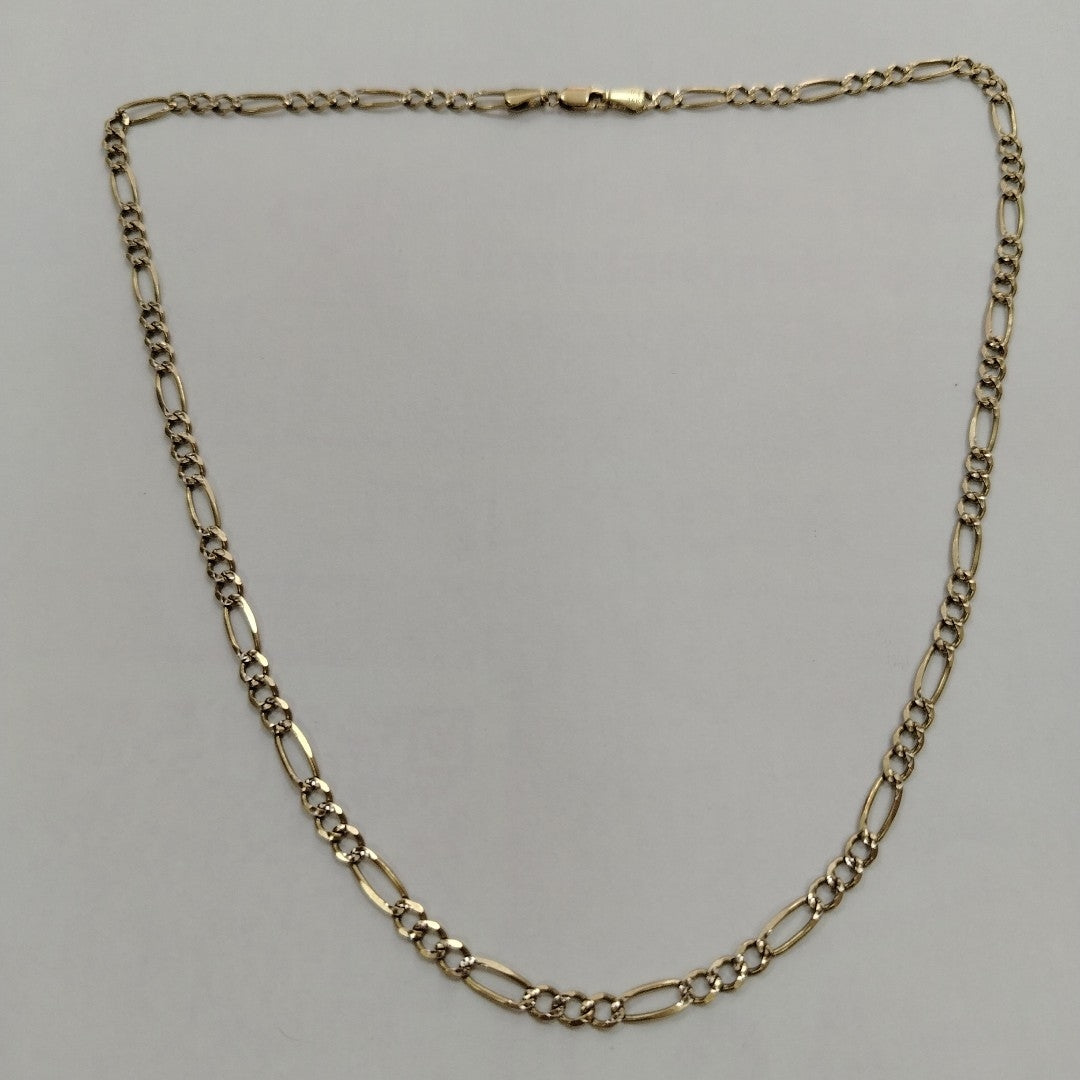 CADENA ORO,ORO COMBINADO,RODIADO 14 K 11,90 GRMS (SEMINUEVO)