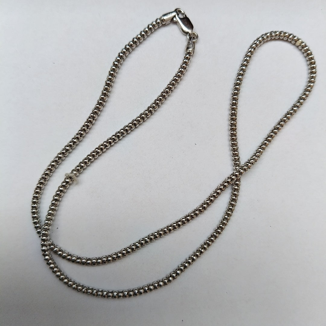 CADENA ORO BLANCO 14 K 7.9 GRMS (SEMINUEVO)