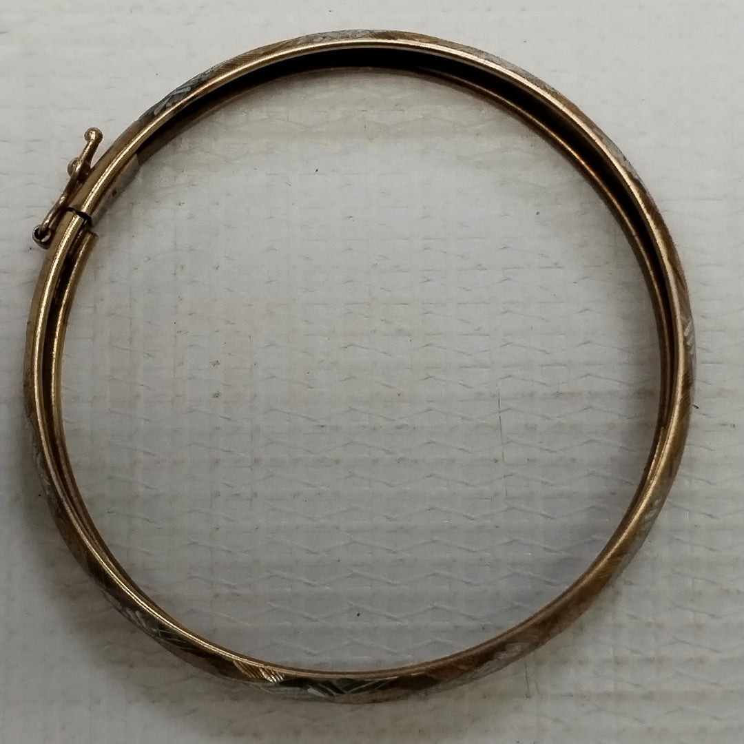 PULSERA RIGIDA ORO 10 K 5.3 GRMS (SEMINUEVO)