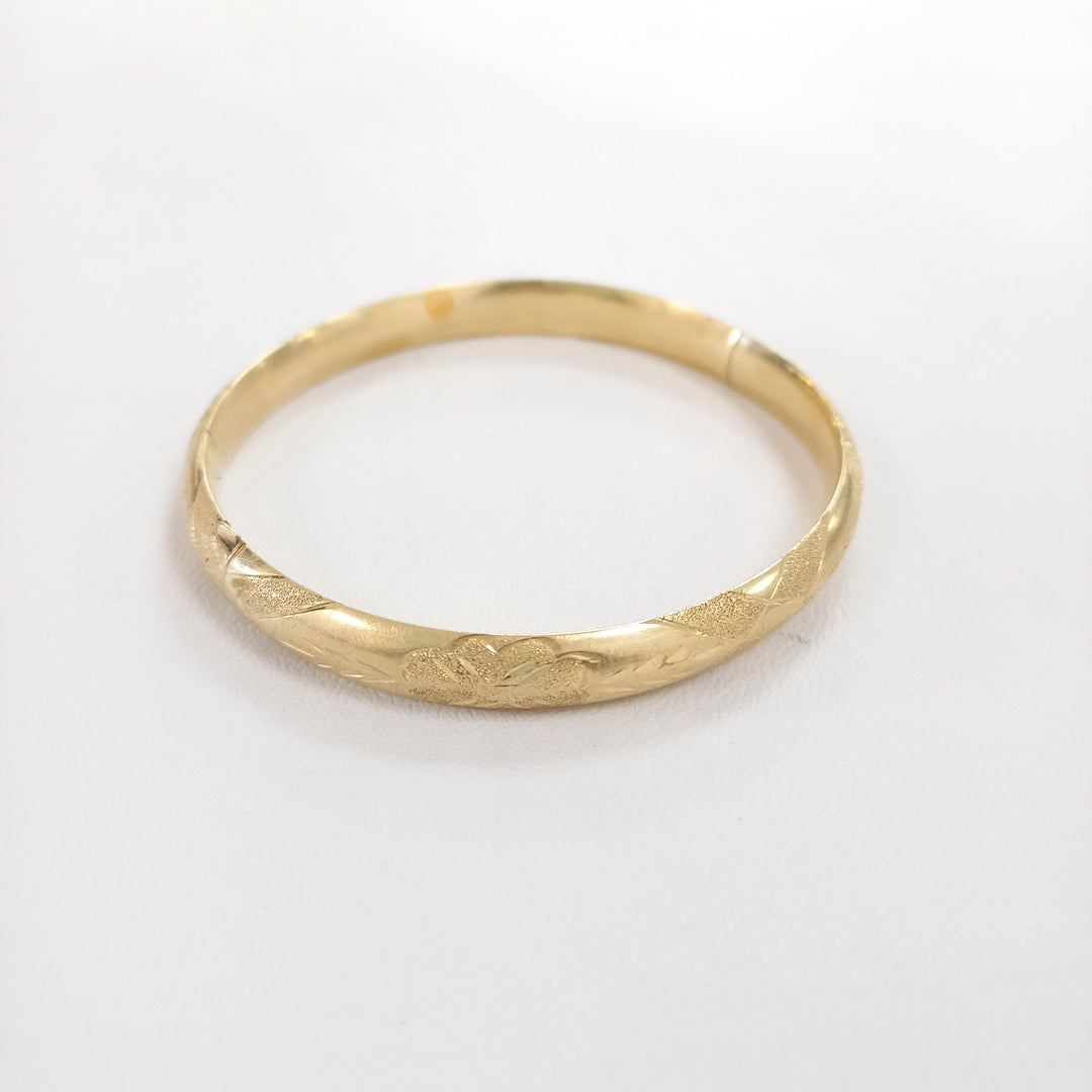PULSERA RIGIDA ORO 14 K 10.9 GRMS (SEMINUEVO)