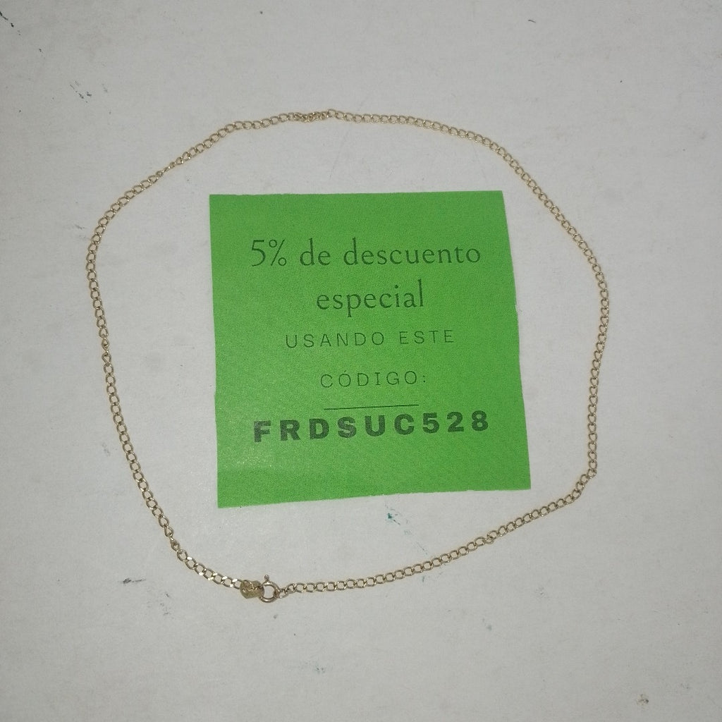 CADENA ORO 14 K 3.3 GRMS (SEMINUEVO)