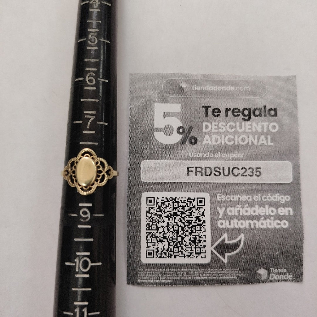 ANILLITO ORO 10 K 1.7 GRMS (SEMINUEVO)
