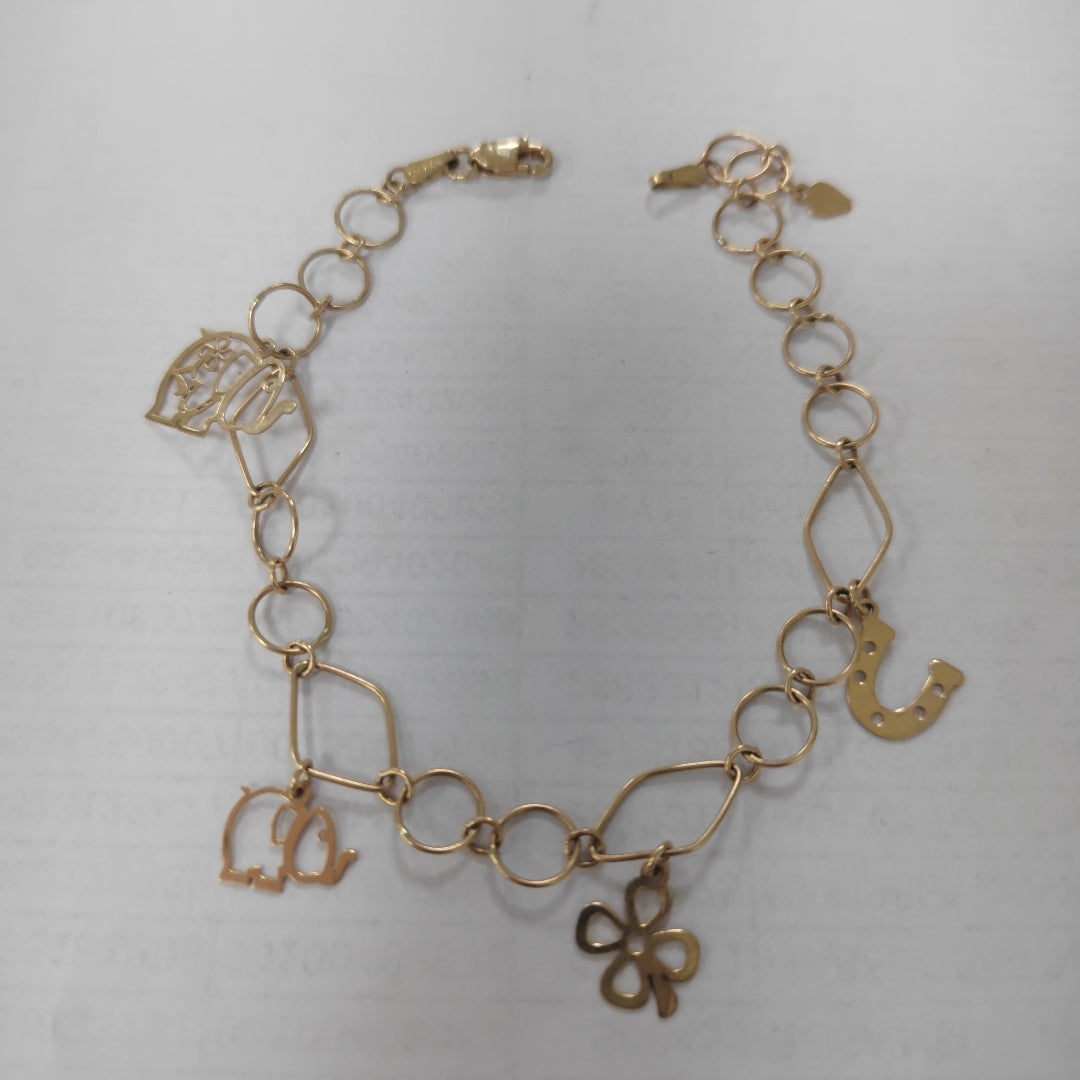 PULSERA ORO 10 K 3.1 GRMS (SEMINUEVO)