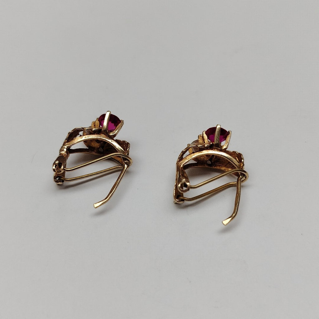 ARETES PAR ORO 10 K 4 GRMS (SEMINUEVO)