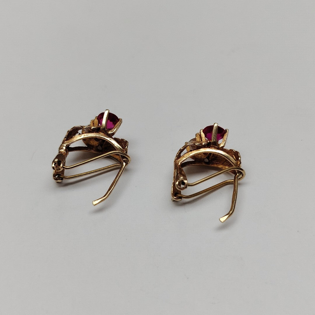 ARETES PAR ORO 10 K 4 GRMS (SEMINUEVO)
