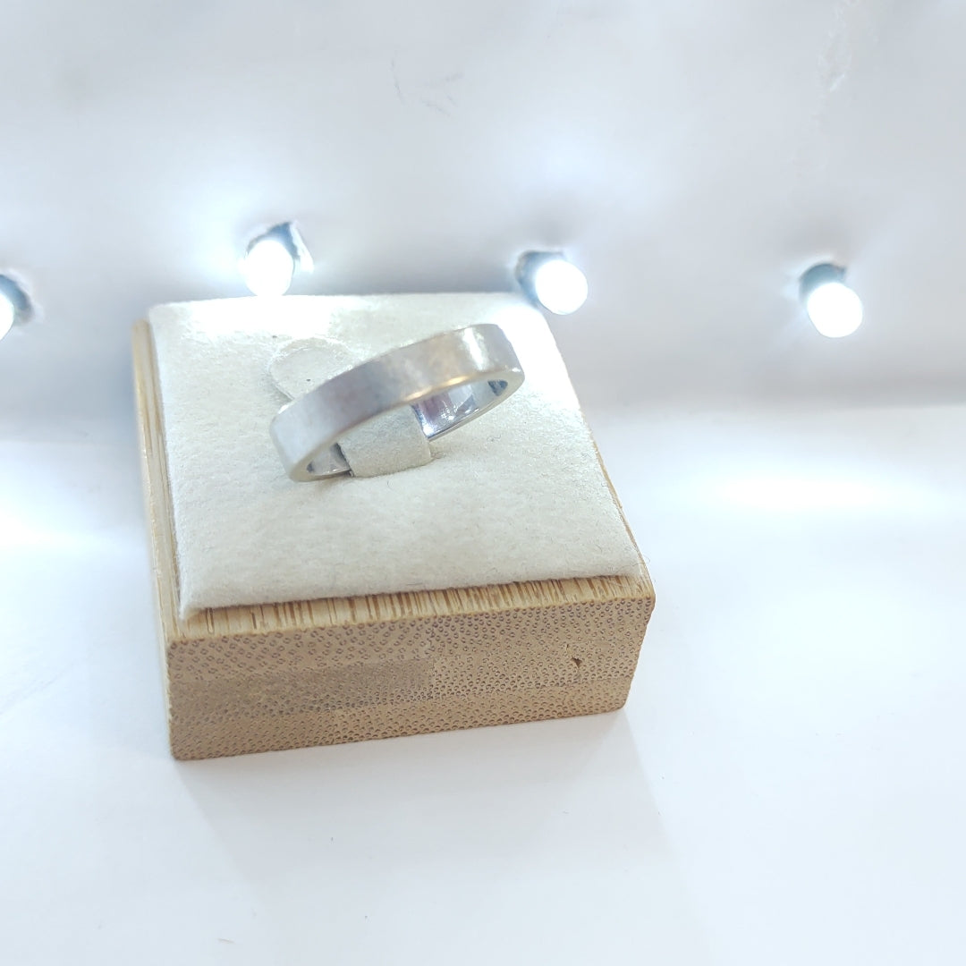 ARGOLLA ORO BLANCO 14 K 2,60 GRMS (SEMINUEVO)