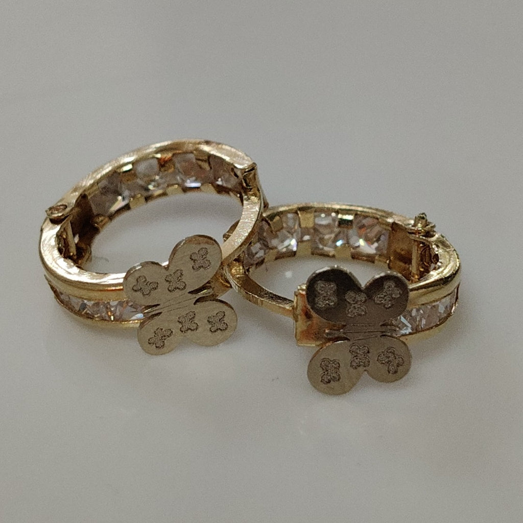 ARRACADAS PAR ORO 14 K 1,70 GRMS (SEMINUEVO)