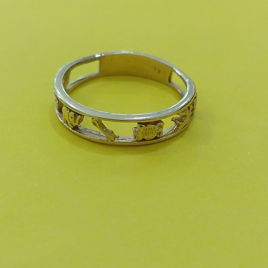 ANILLITO ORO 10 K 2,00 GRMS (SEMINUEVO)
