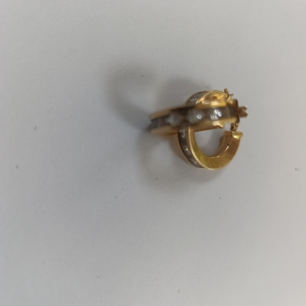 ARRACADAS PAR ORO 14 K 5.2 GRMS (SEMINUEVO)