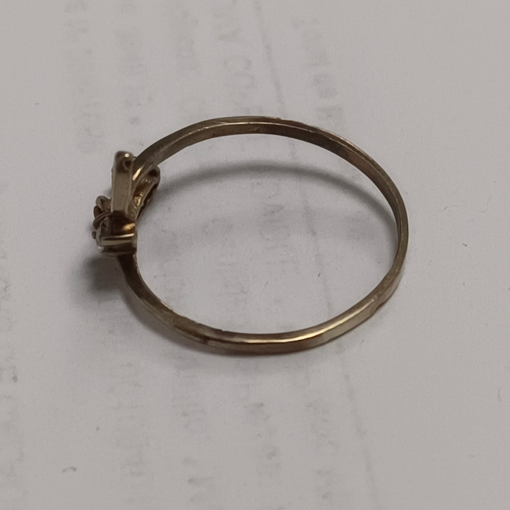 ANILLO ORO 10 K 1,20 GRMS (SEMINUEVO)