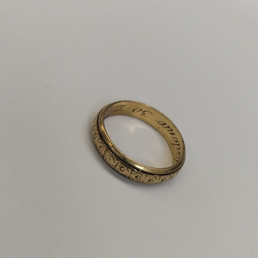 ARGOLLA ORO 18 K 4.4 GRMS (SEMINUEVO)