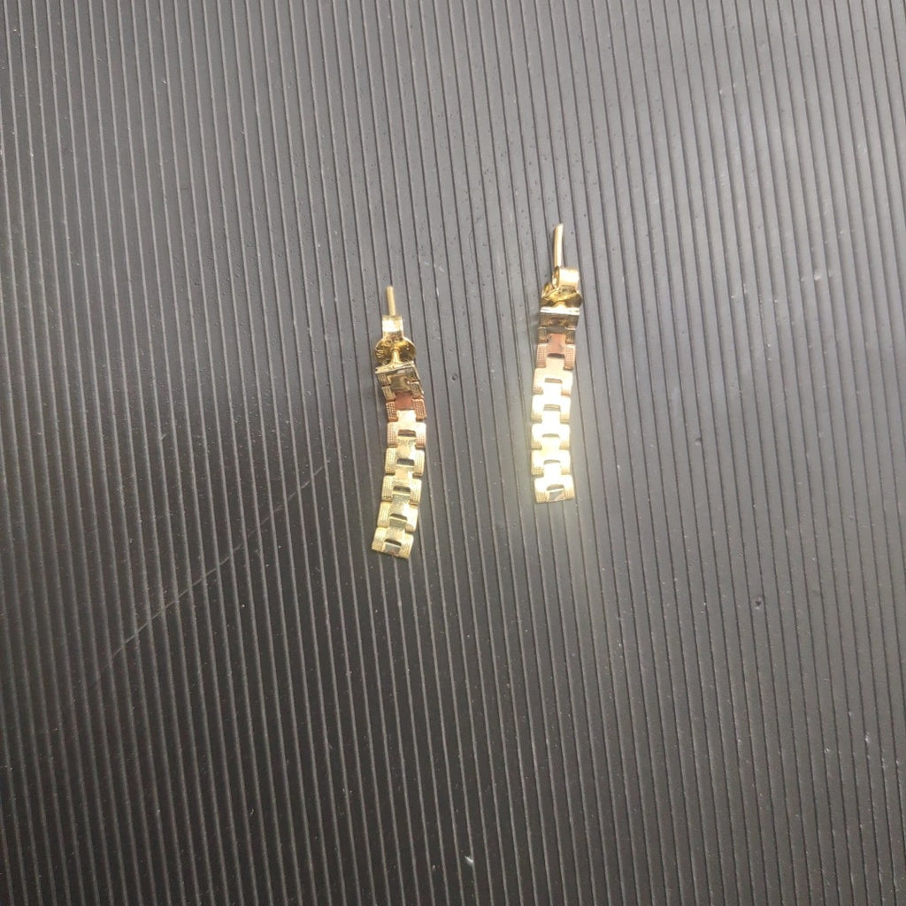 ARETES PAR ORO 14 K 1.4 GRMS (SEMINUEVO)