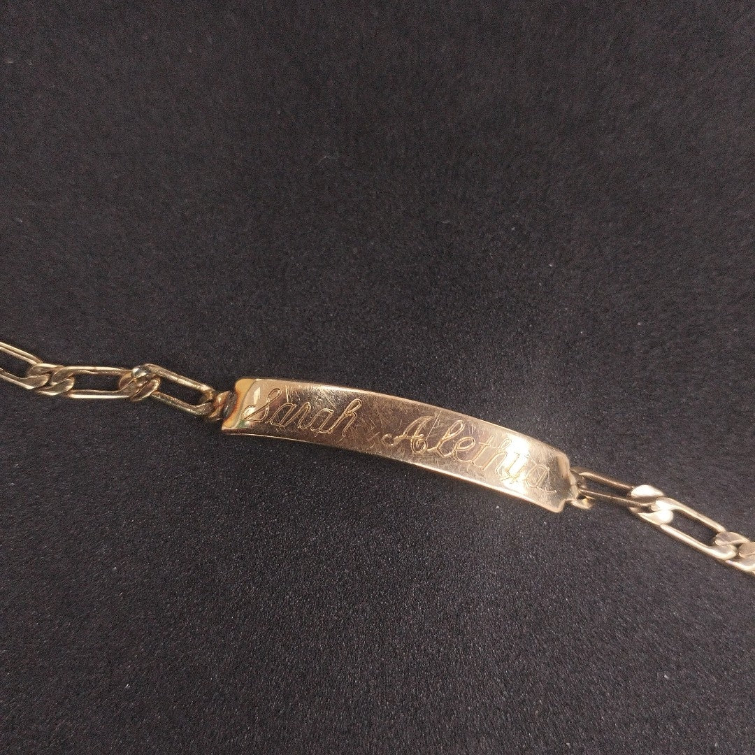 ESCLAVA ORO 14 K 2.9 GRMS (SEMINUEVO)