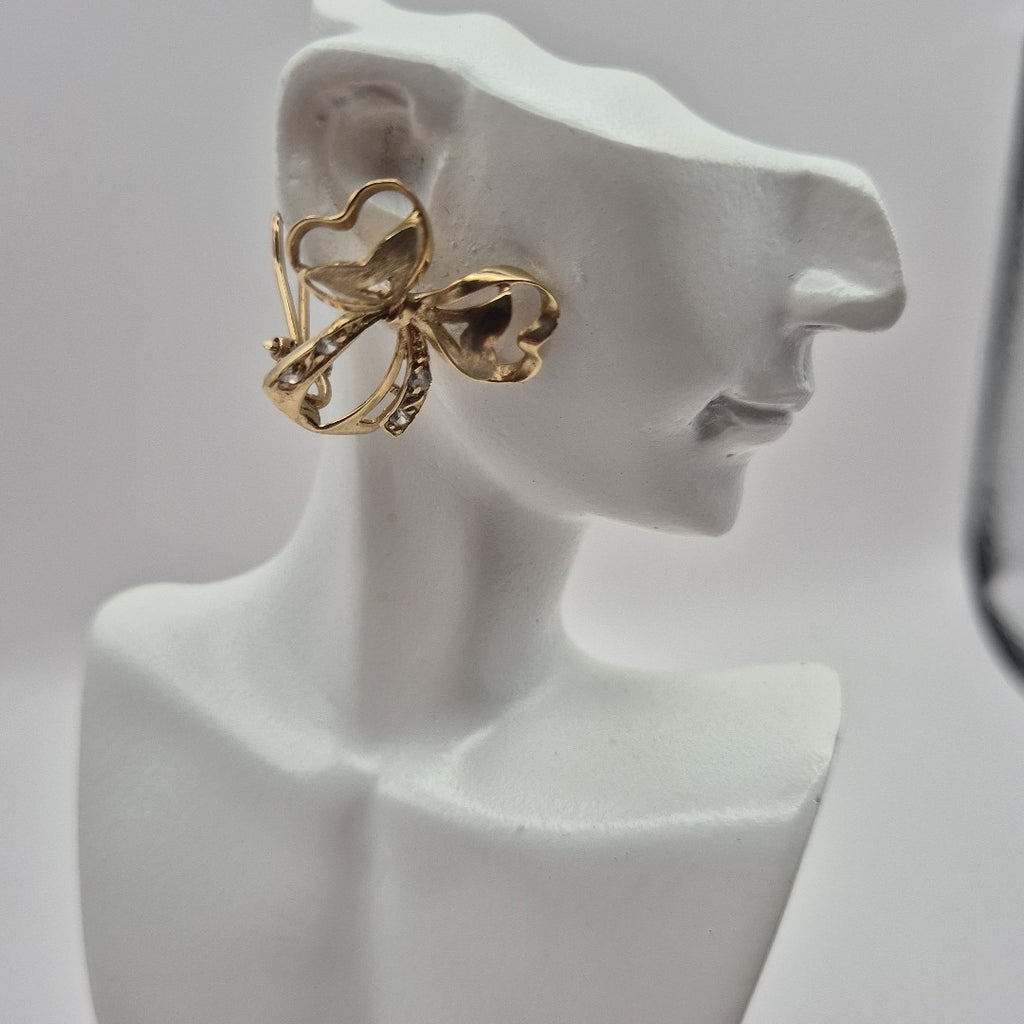ARETES PAR ORO 10 K 4.3 GRMS (SEMINUEVO)