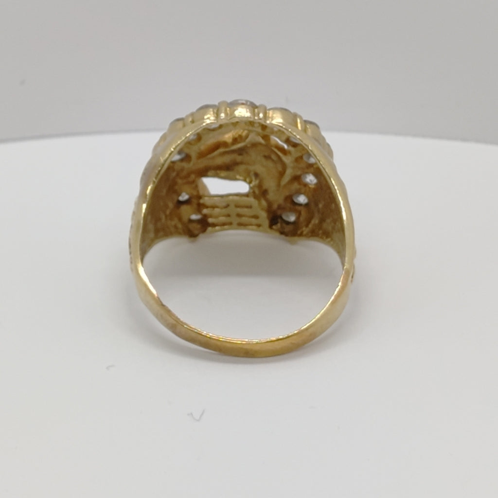 ANILLO ORO 10 K 9.4 GRMS (SEMINUEVO)