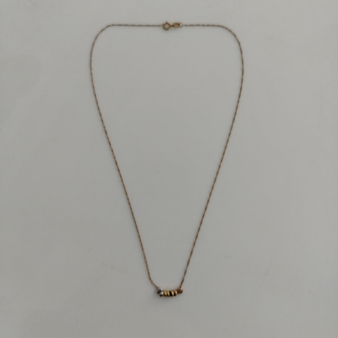 CADENA ORO 14 K 0,90 GRMS (SEMINUEVO)