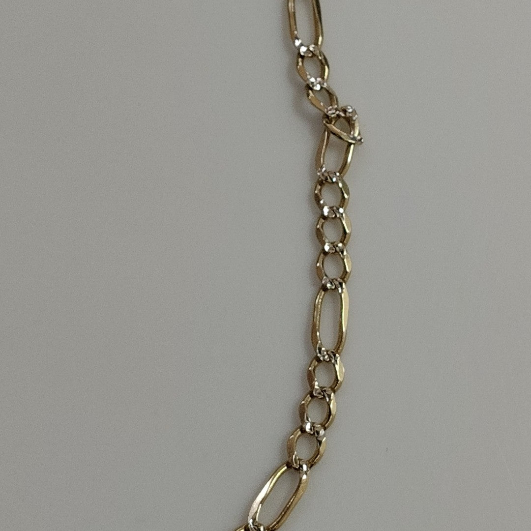 CADENA ORO, RODIADO 14 K 8.3 GRMS (SEMINUEVO)