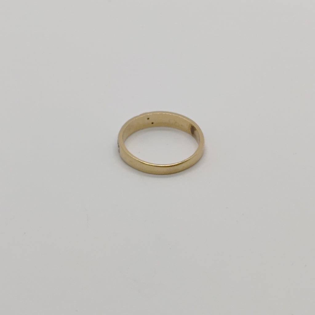 ANILLITO ORO COMBINADO 14 K 2,30 GRMS (SEMINUEVO)
