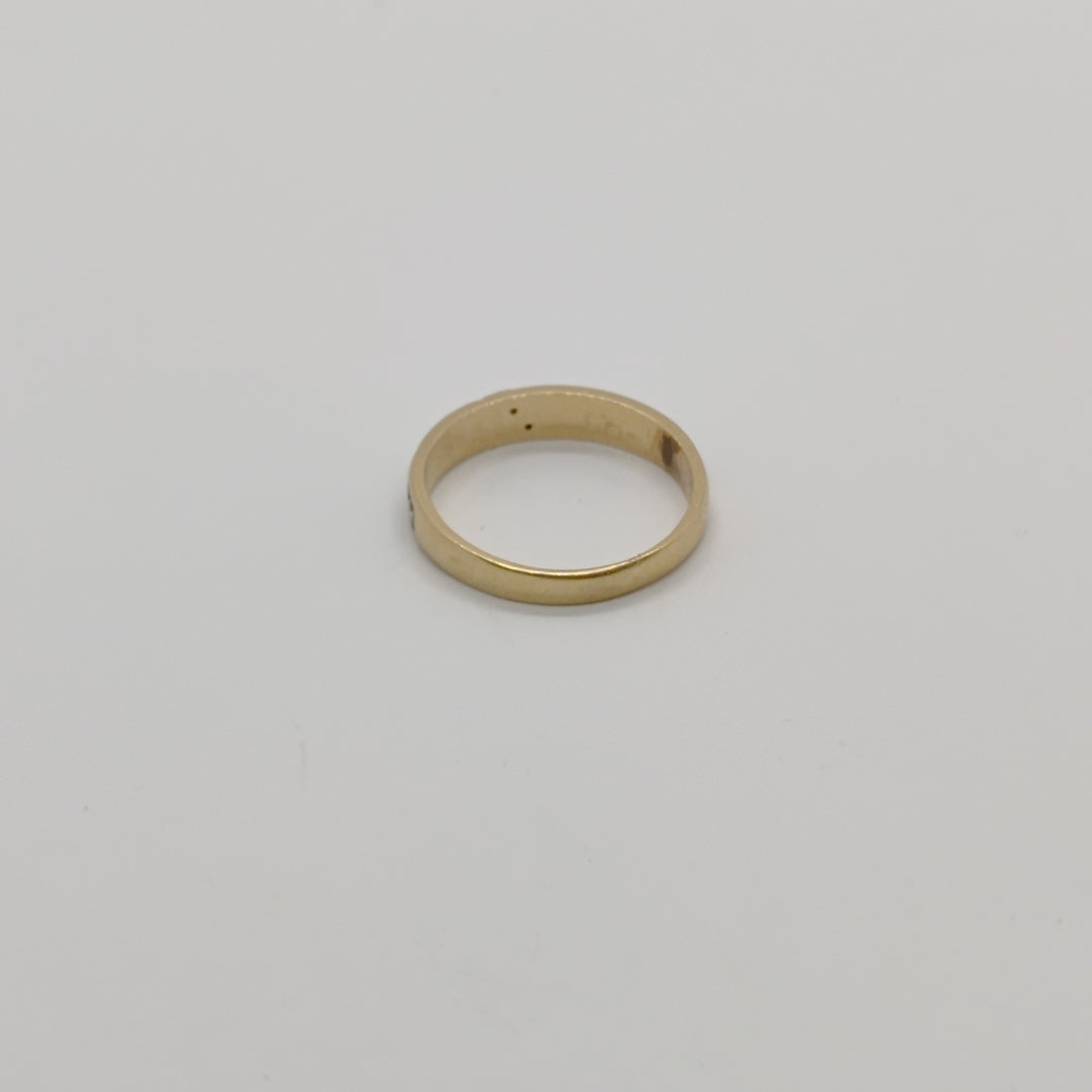 ANILLITO ORO COMBINADO 14 K 2,30 GRMS (SEMINUEVO)