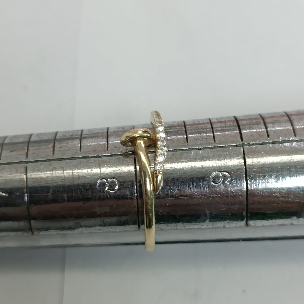 ANILLO ORO 14 K 1.3 GRMS (SEMINUEVO)