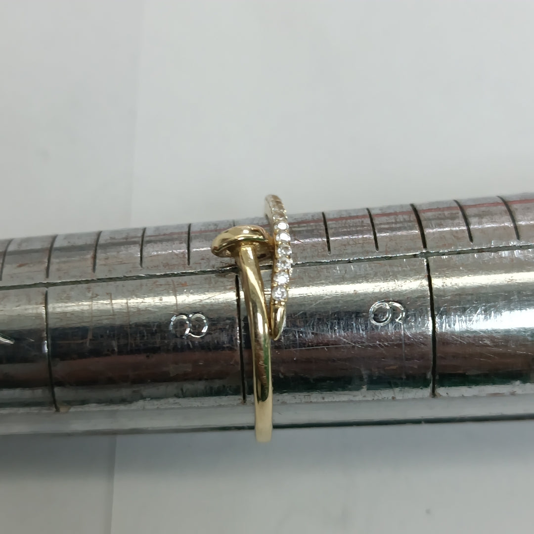 ANILLO ORO 14 K 1.3 GRMS (SEMINUEVO)