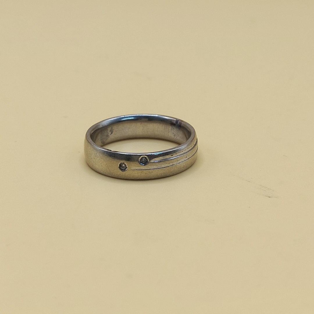 ARGOLLA ORO, ORO BLANCO 14 K 5.7 GRMS (SEMINUEVO)
