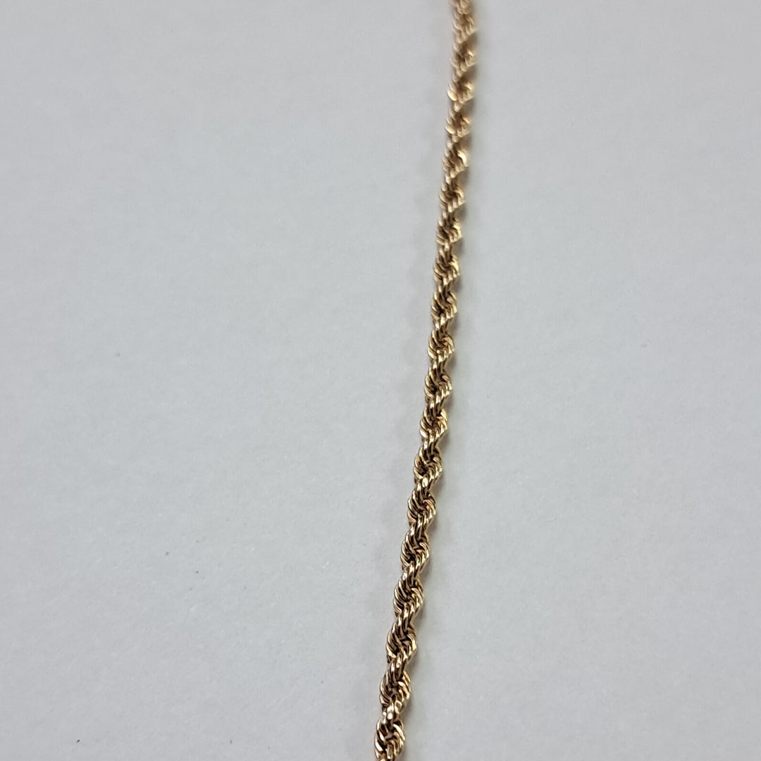 CADENA ORO 14 K 1.5 GRMS (SEMINUEVO)