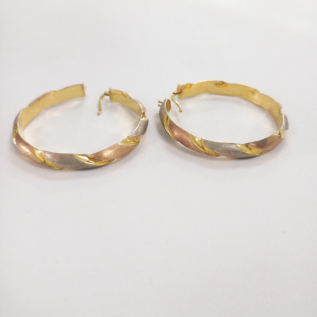 ARRACADAS PAR ORO 10 K 5.7 GRMS (SEMINUEVO)