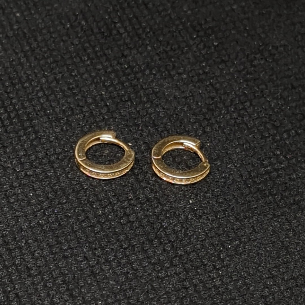 ARRACADAS PAR ORO 14 K 1.1 GRMS (SEMINUEVO)