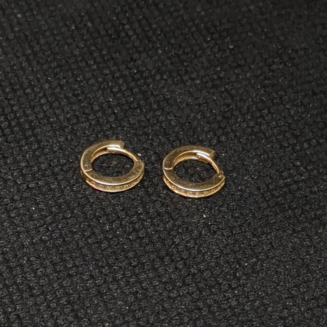 ARRACADAS PAR ORO 14 K 1.1 GRMS (SEMINUEVO)