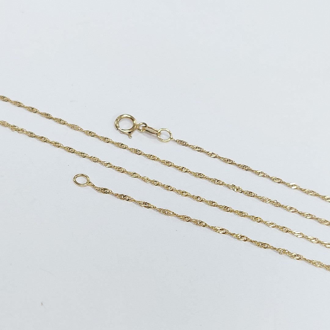 CADENA ORO 10 K 1.1 GRMS (SEMINUEVO)