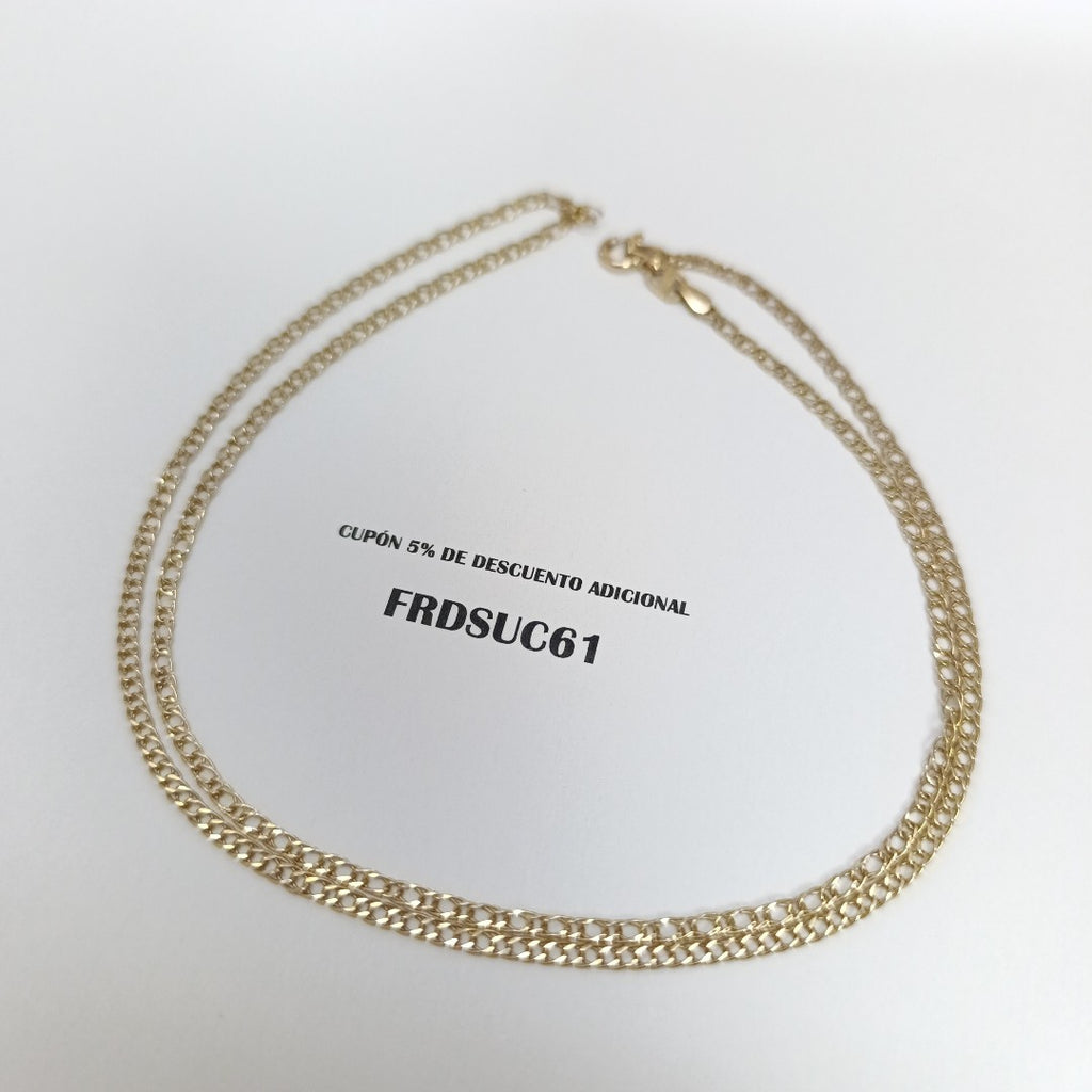 CADENA ORO 14 K 4.9 GRMS (SEMINUEVO)
