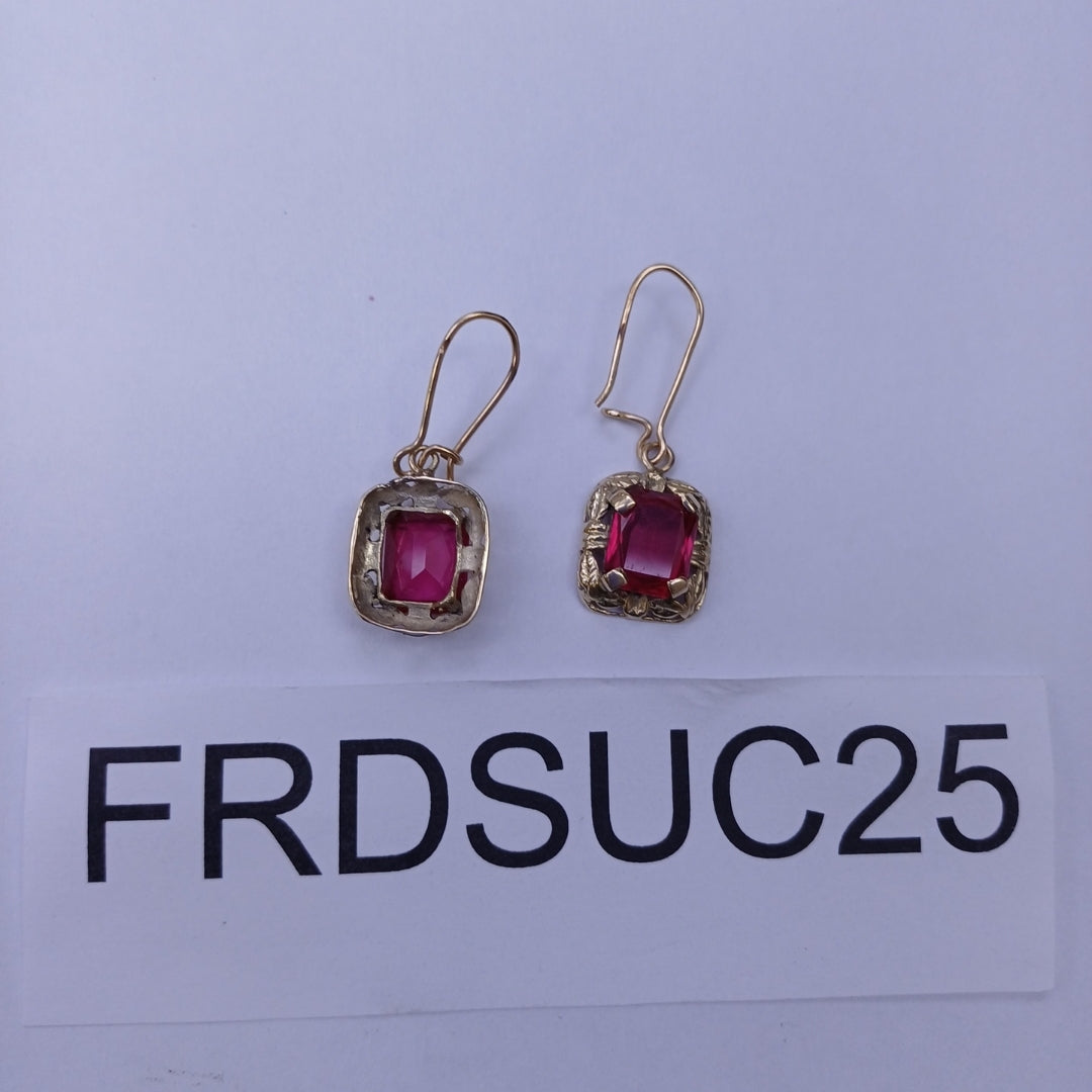 ARETES PAR ORO 14 K 4.1 GRMS (SEMINUEVO)
