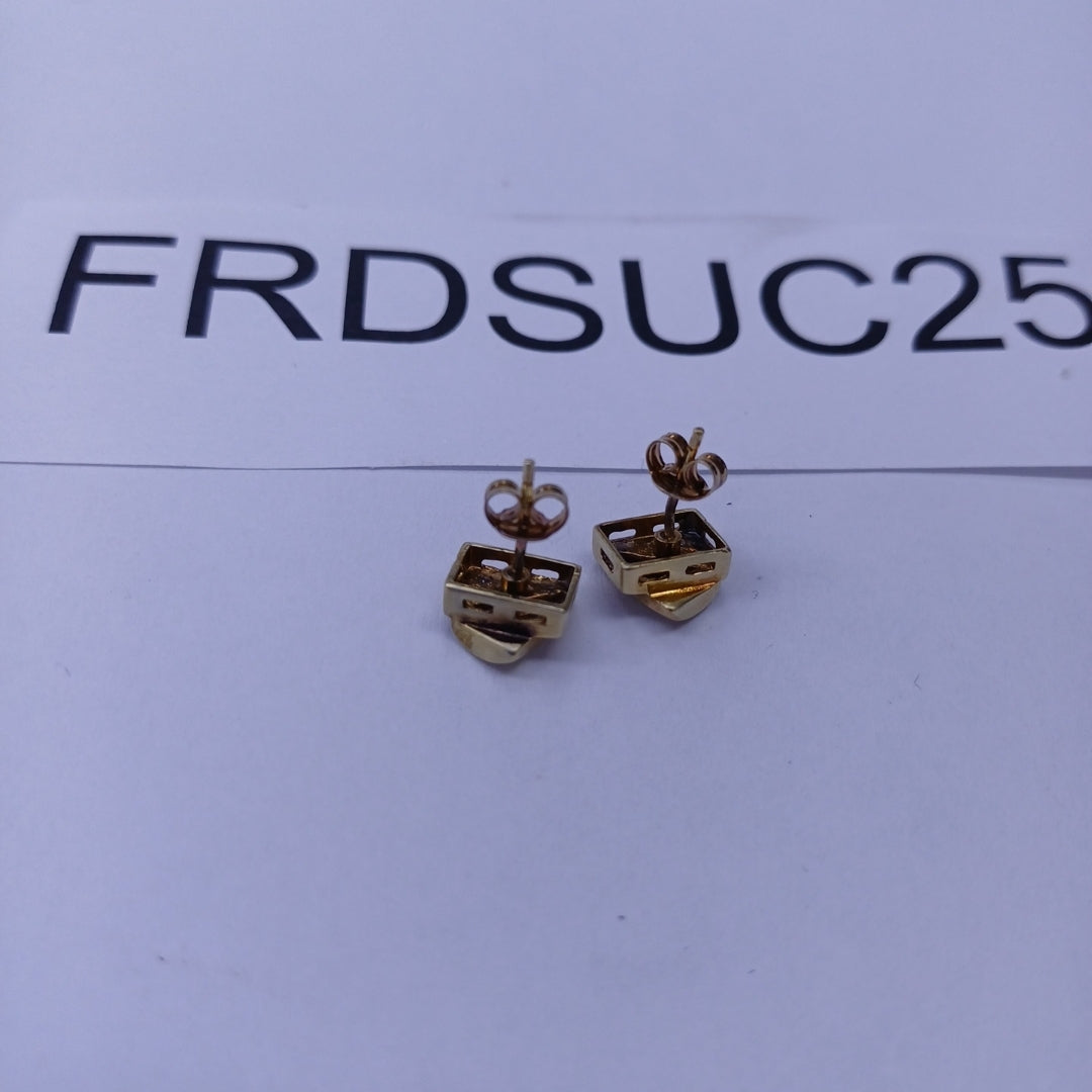 BROQUELES PAR ORO 14 K 2.2 GRMS (SEMINUEVO)
