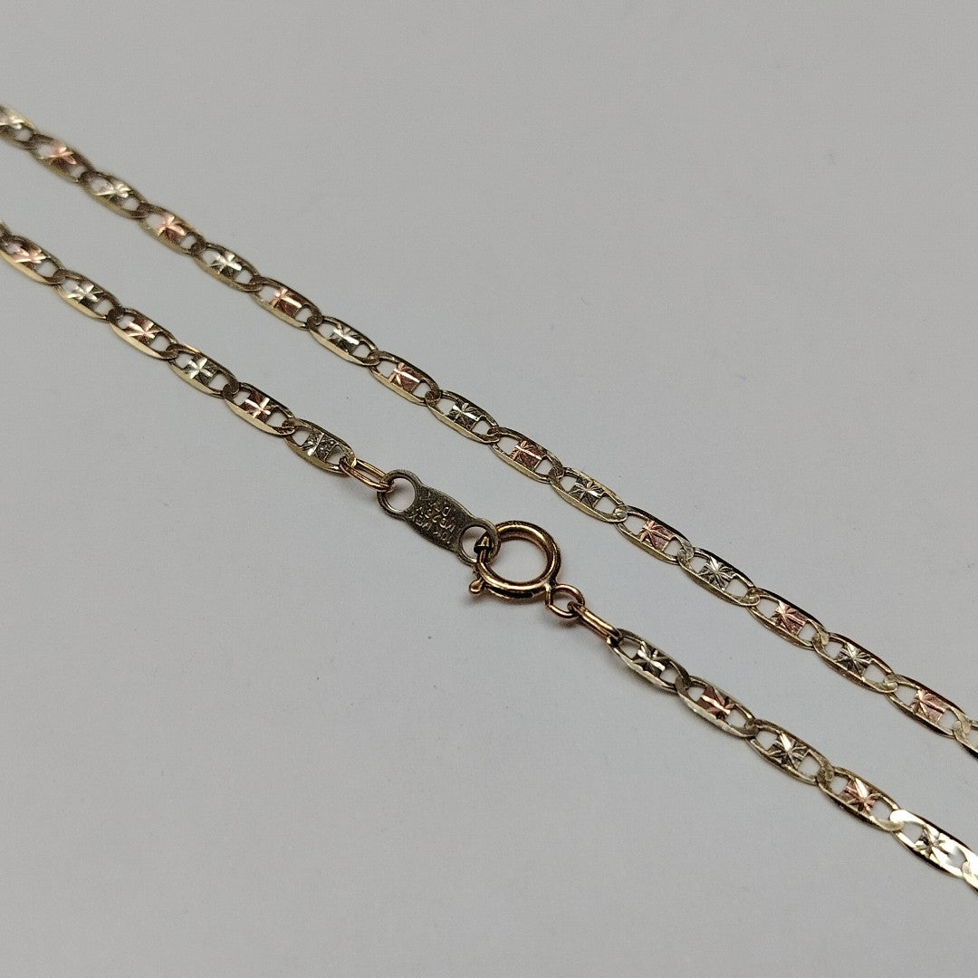 CADENA, DIJE ORO 10 K 3.4 GRMS (SEMINUEVO)