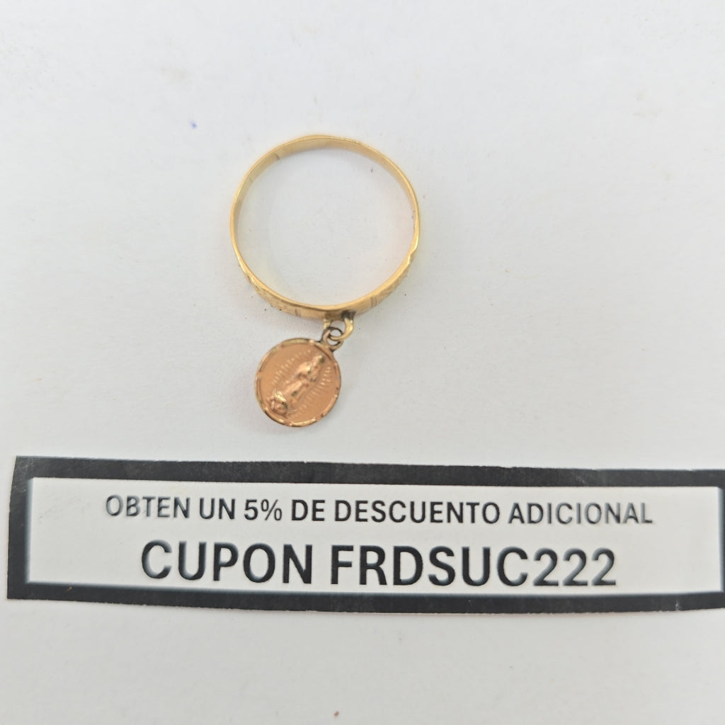 ANILLO ORO 10 K 1.7 GRMS (SEMINUEVO)