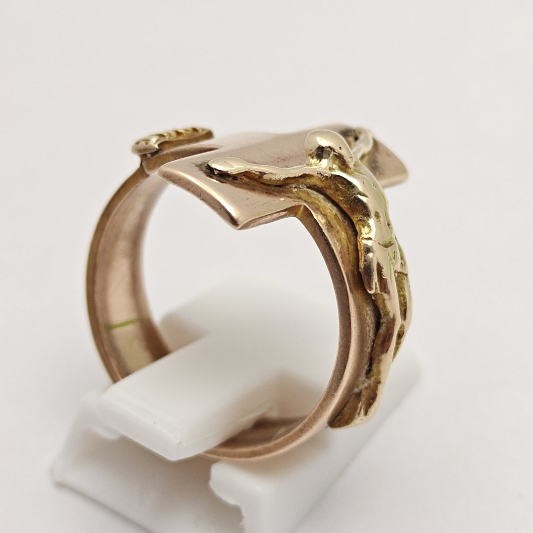 ANILLO ORO 10 K 6,80 GRMS (SEMINUEVO)