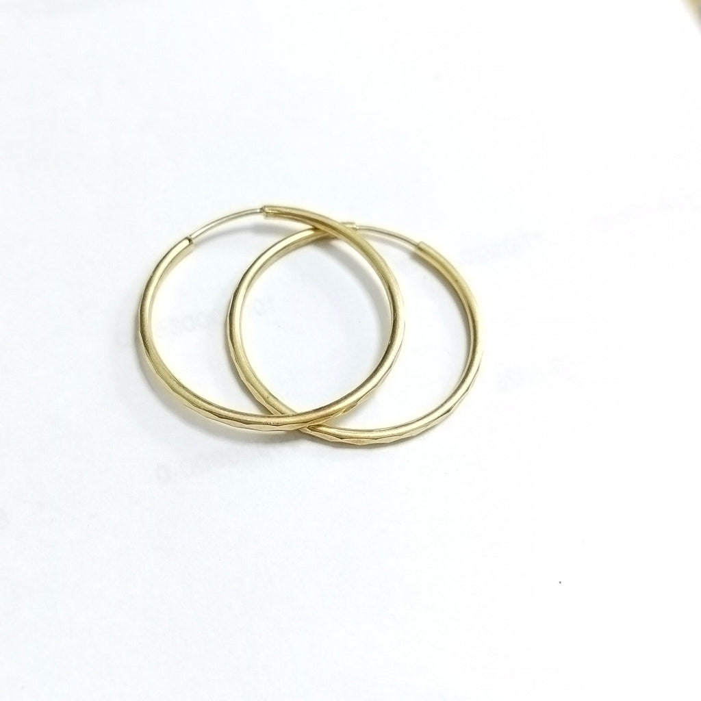 ARRACADAS PAR ORO 14 K 2 GRMS (SEMINUEVO)