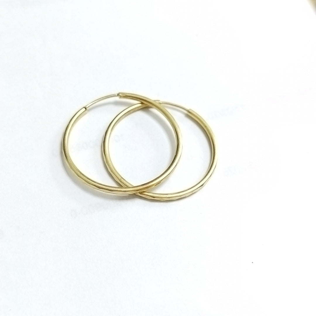 ARRACADAS PAR ORO 14 K 2 GRMS (SEMINUEVO)