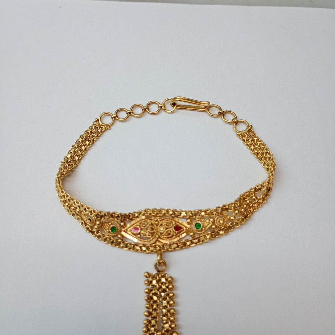 PULSERA ORO 21 K 18.1 GRMS (SEMINUEVO)