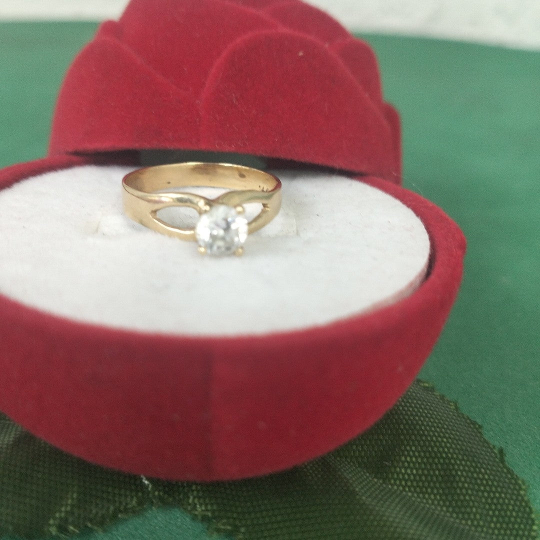 SOLITARIO ORO 14 K 2 GRMS (SEMINUEVO)