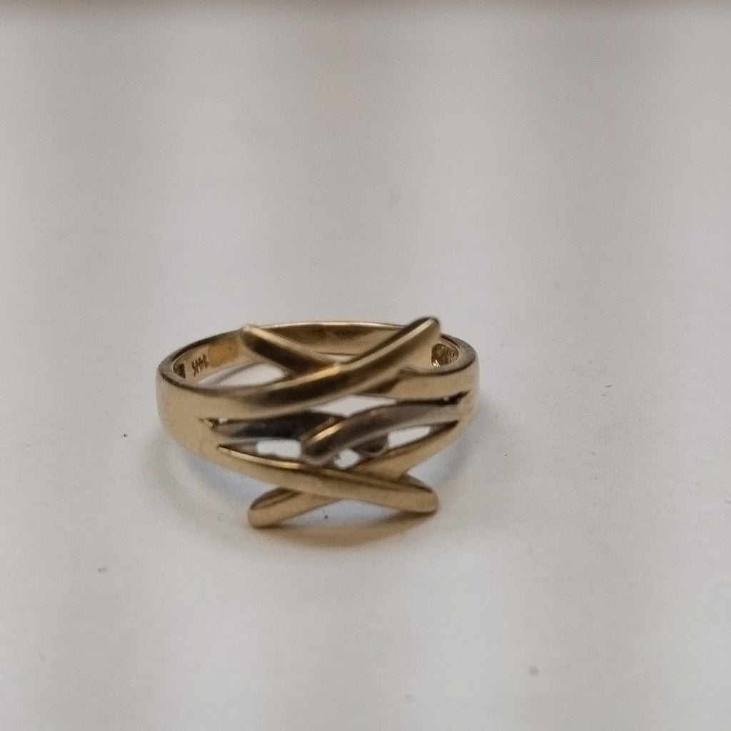 ANILLITO ORO, RODIADO 14 K 2.6 GRMS (SEMINUEVO)