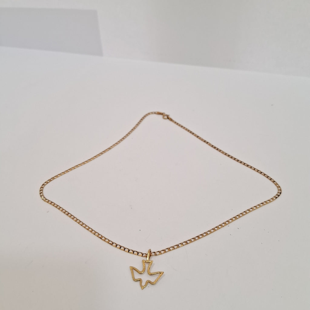 CADENA, DIJE ORO 14 K 2.9 GRMS (SEMINUEVO)
