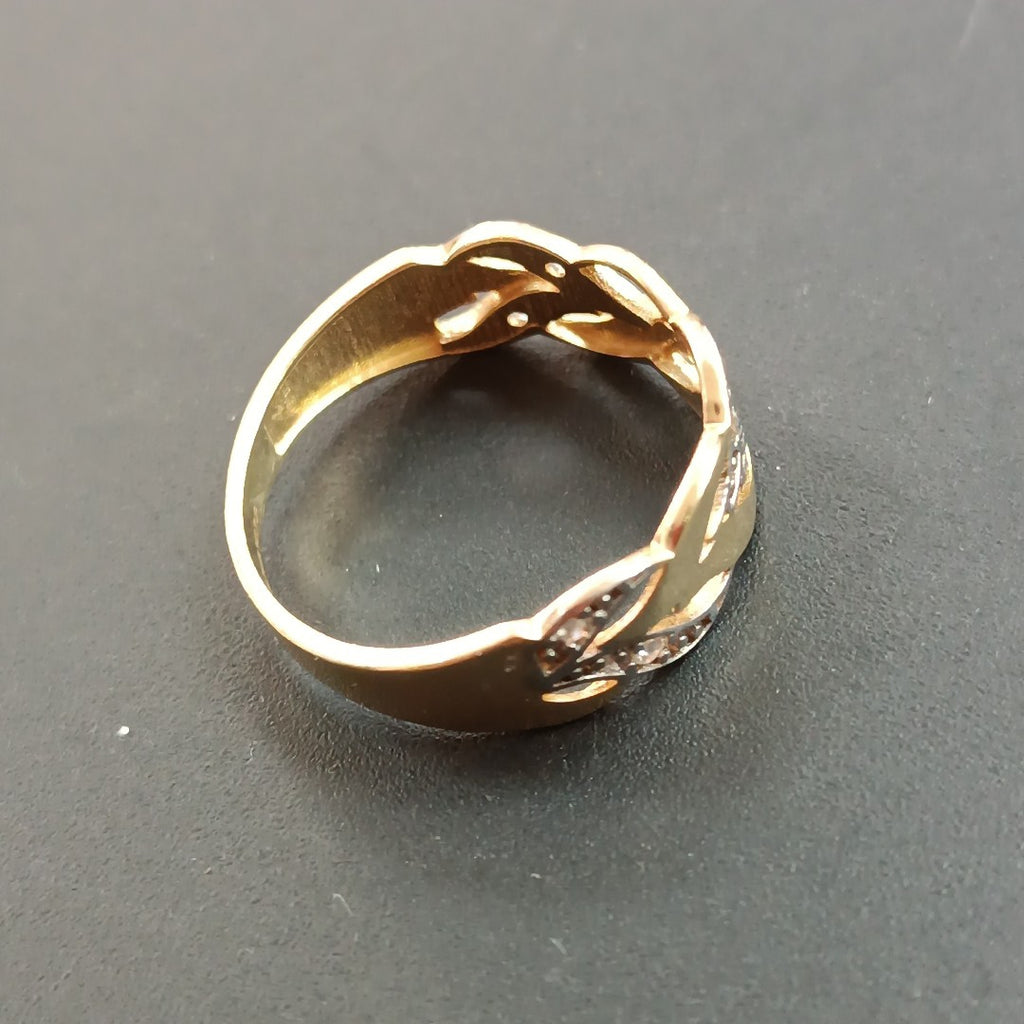 ANILLITO ORO, ORO COMBINADO 14 K 2.4 GRMS (SEMINUEVO)