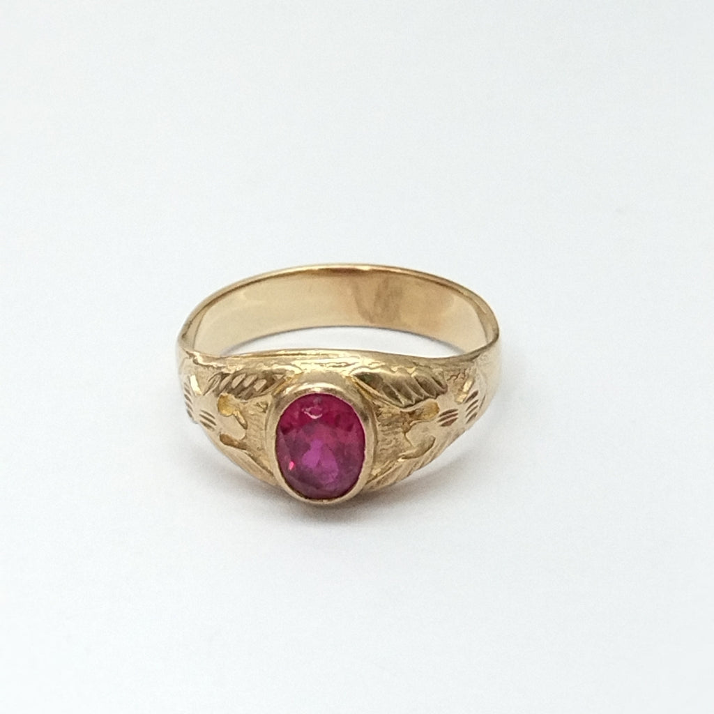 ANILLO ORO 10 K 4.4 GRMS (SEMINUEVO)