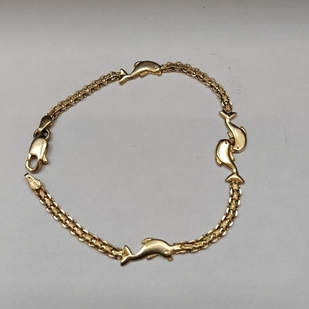 PULSERA ORO 14 K 5.4 GRMS (SEMINUEVO)