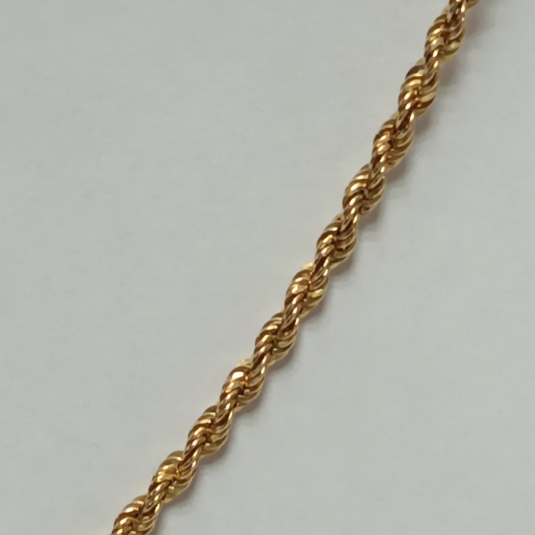 CADENA ORO 14 K 2.5 GRMS (SEMINUEVO)